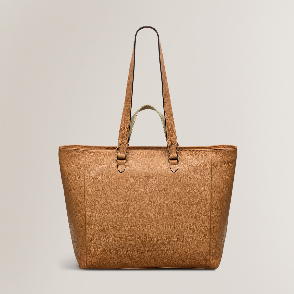 Radley London Womens Leather Greenhill Lane Large Ziptop Tote - Tan