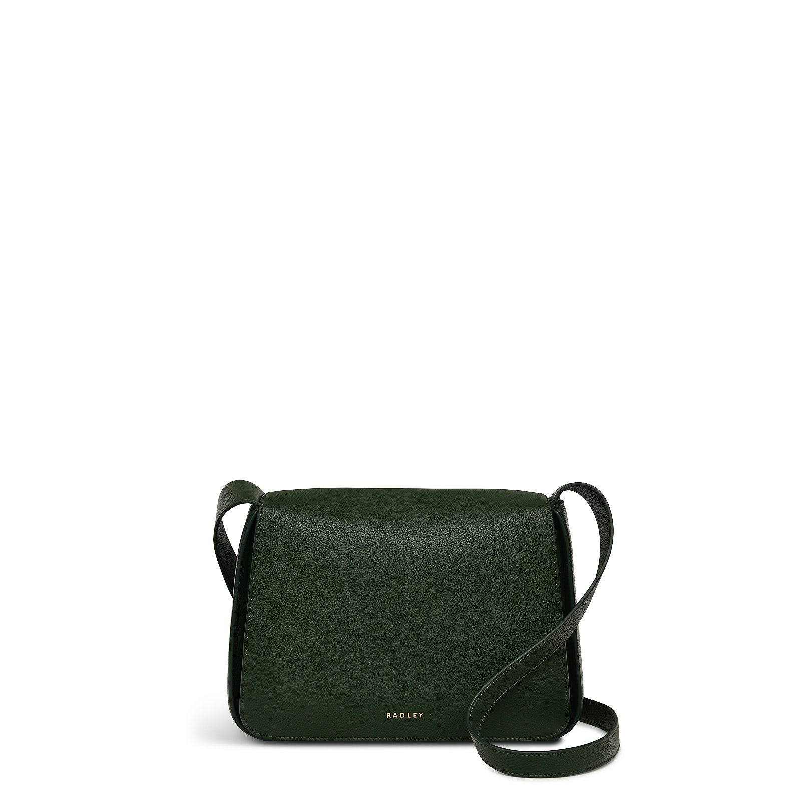 Radley London Womens Leather Westwell Lane Medium Flapover Crossbody - Green Medium