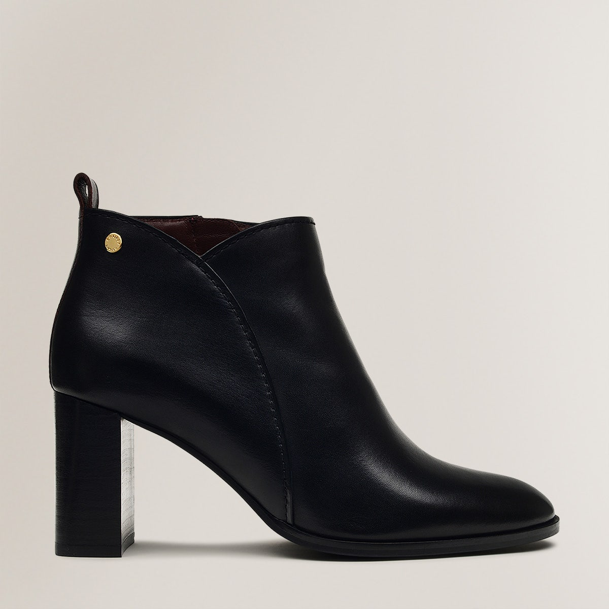 Radley London Womens Leather Tulip Street Curve Bootie - Black UK 7 / EUR 40