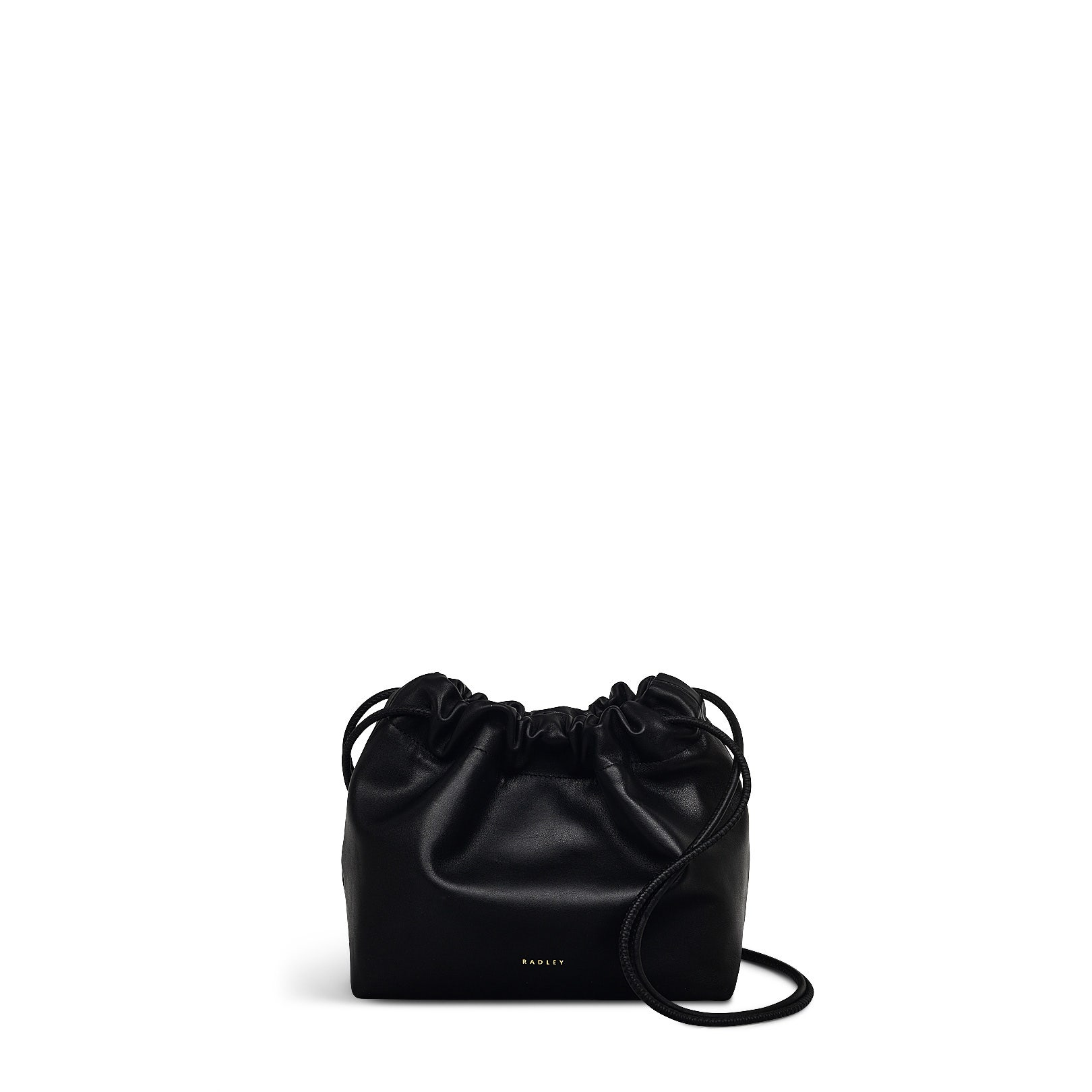 Radley London Womens Leather Blake Mews Open Top Crossbody - Black Small