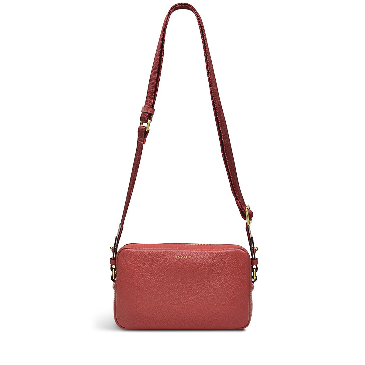 Radley London Womens Leather Tavistock Mini Zip Around Crossbody - Pink