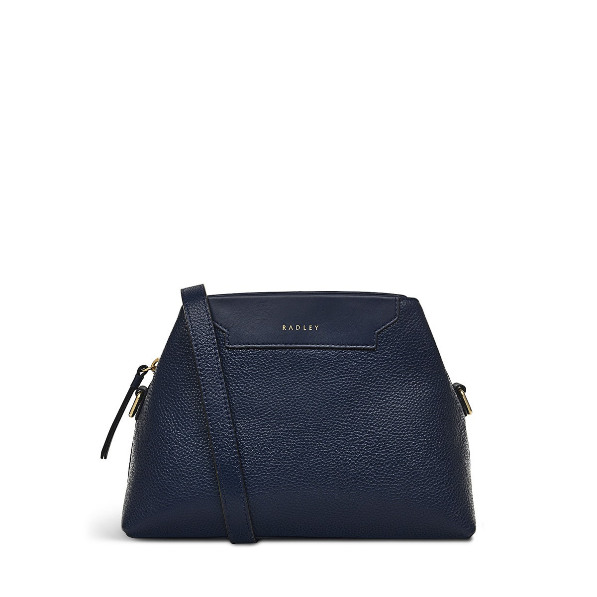 Radley London Womens Leather Piccardy Hill 2.0 Small Ziptop Crossbody - Navy