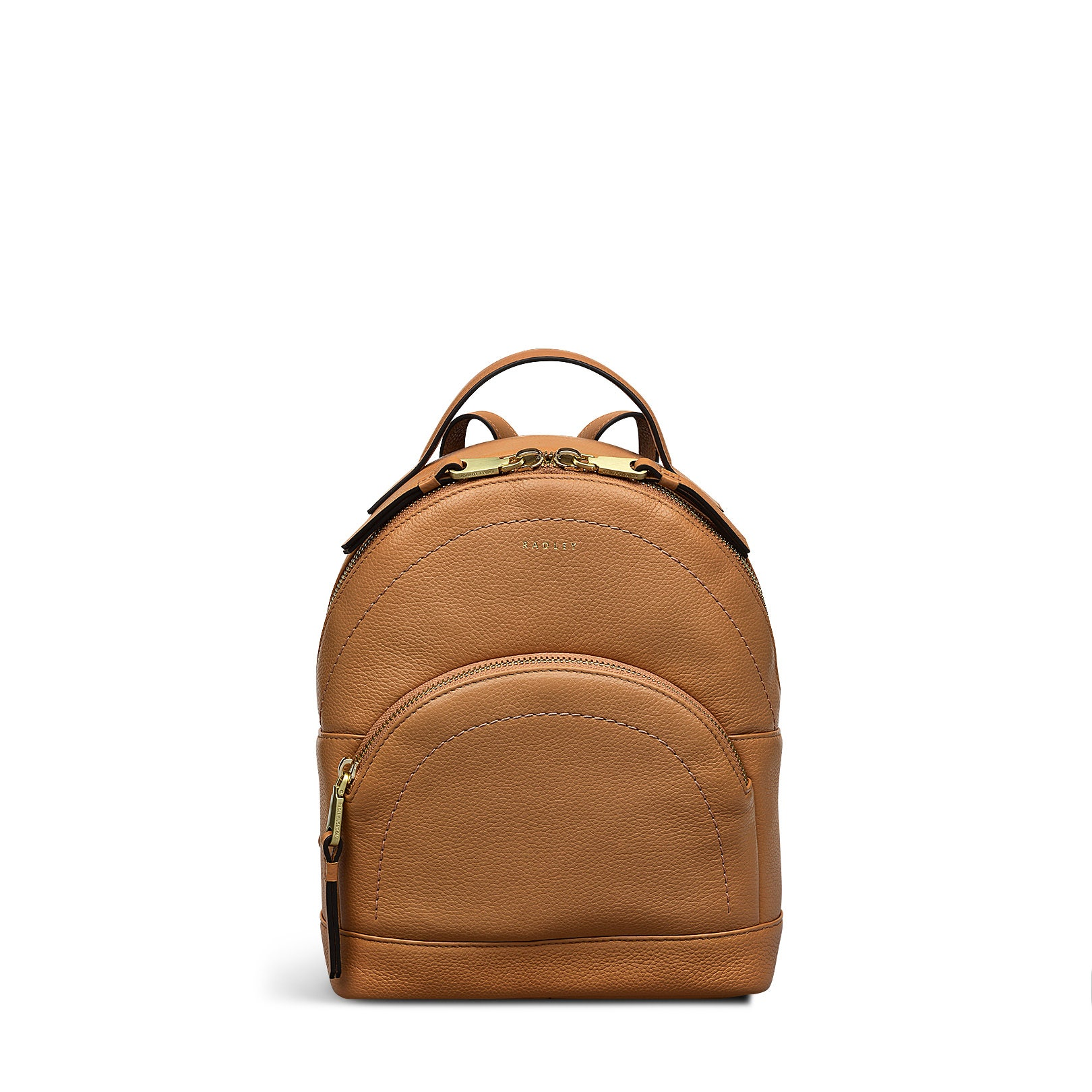 Radley London Womens Leather Reeves Road Zip Around Backpack - Tan