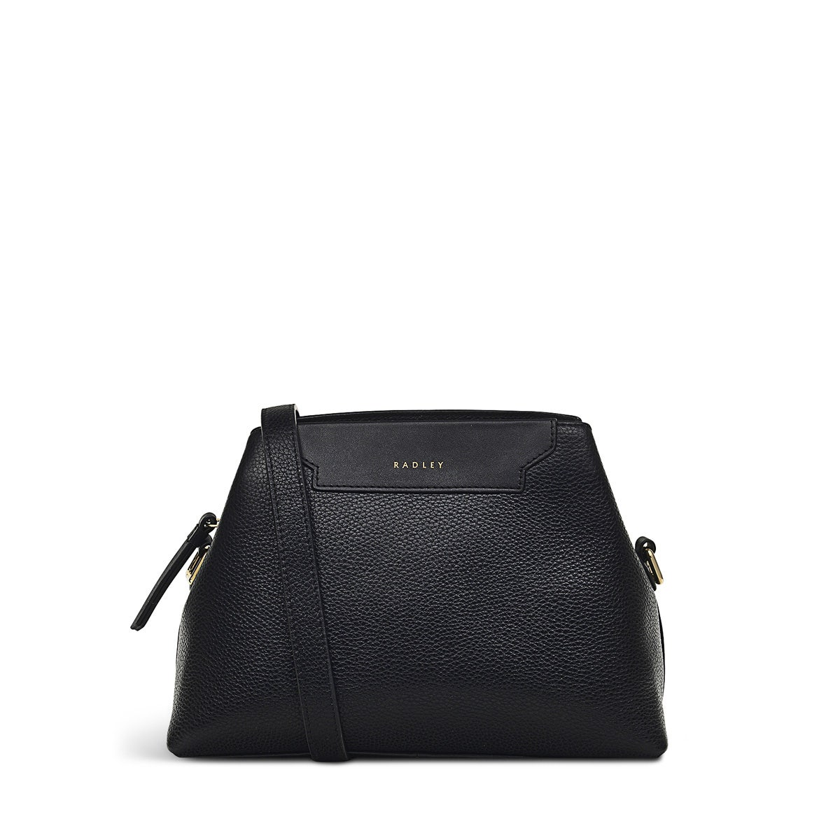 Radley London Womens Leather Piccardy Hill 2.0 Small Ziptop Crossbody - Black