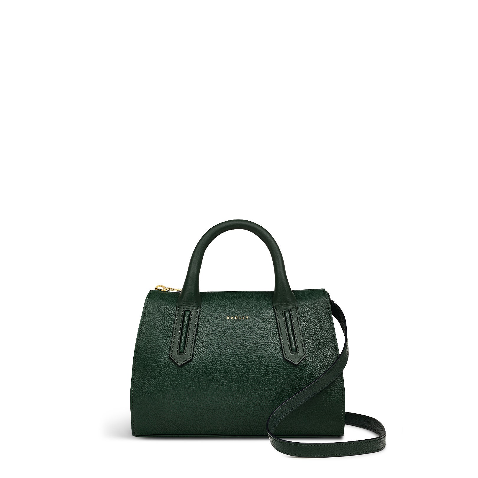 Radley London Womens Leather Badgers Walk Small Ziptop Grab - Green