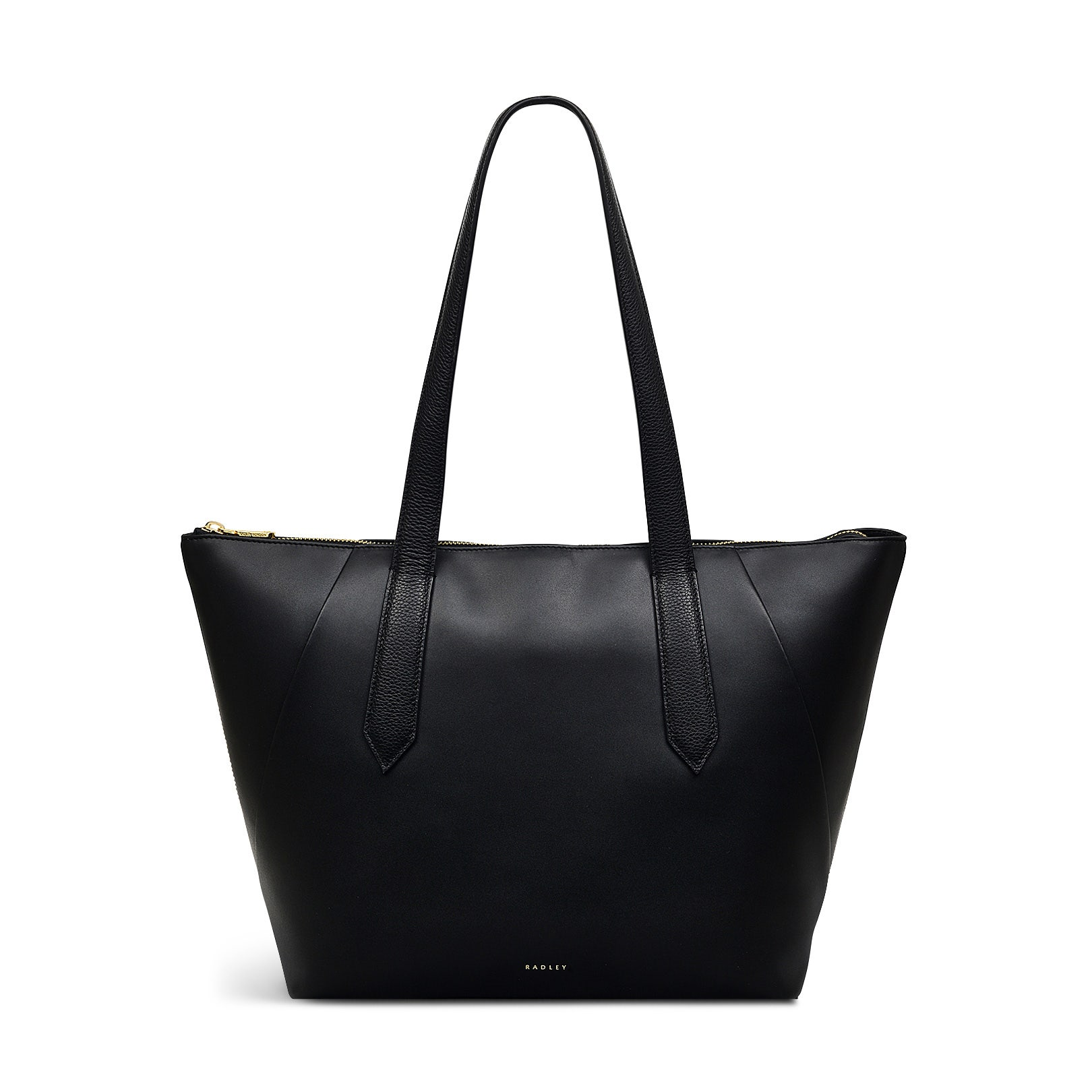 Radley London Womens Leather Bruton Street Large Ziptop Tote - Black