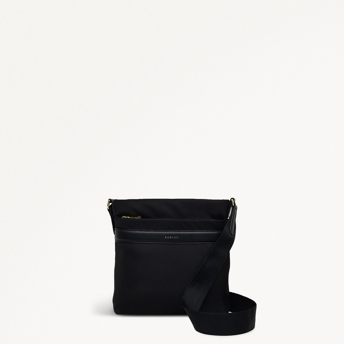 Radley London Womens Holland Park Small Ziptop Crossbody - Black Small