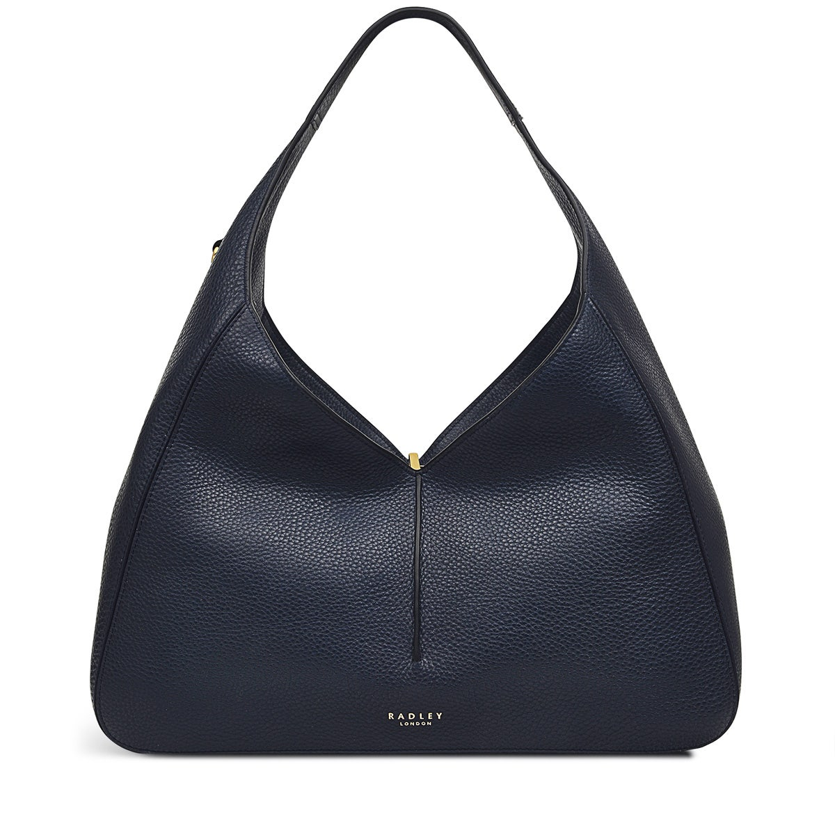 Radley London Womens Leather Hillgate Place Large Open Top Shoulder - Navy Large