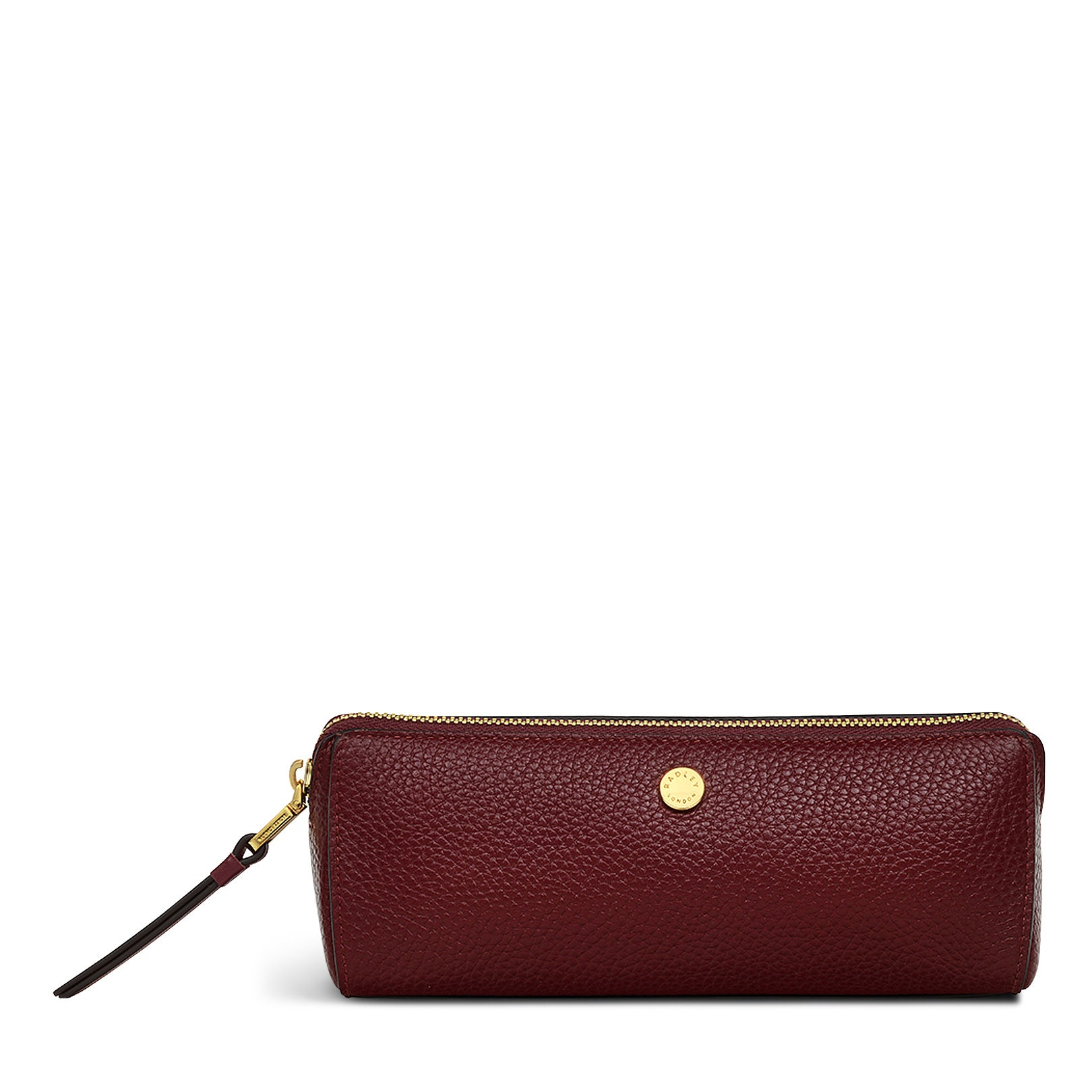 Radley London Womens Leather ELTHAM MEWS SMALL ZIPTOP POUCH MERLOT Small Ziptop Pouch - Red