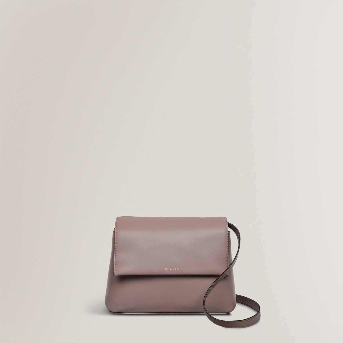 Radley London Womens Leather Dorset Street Small Flapover Crossbody - Brown