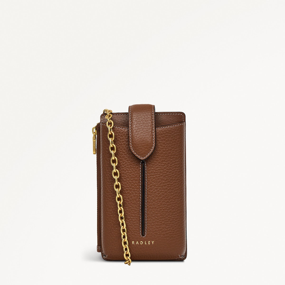 Radley London Womens Leather Hillgate Large Phone Crossbody - Brown Large