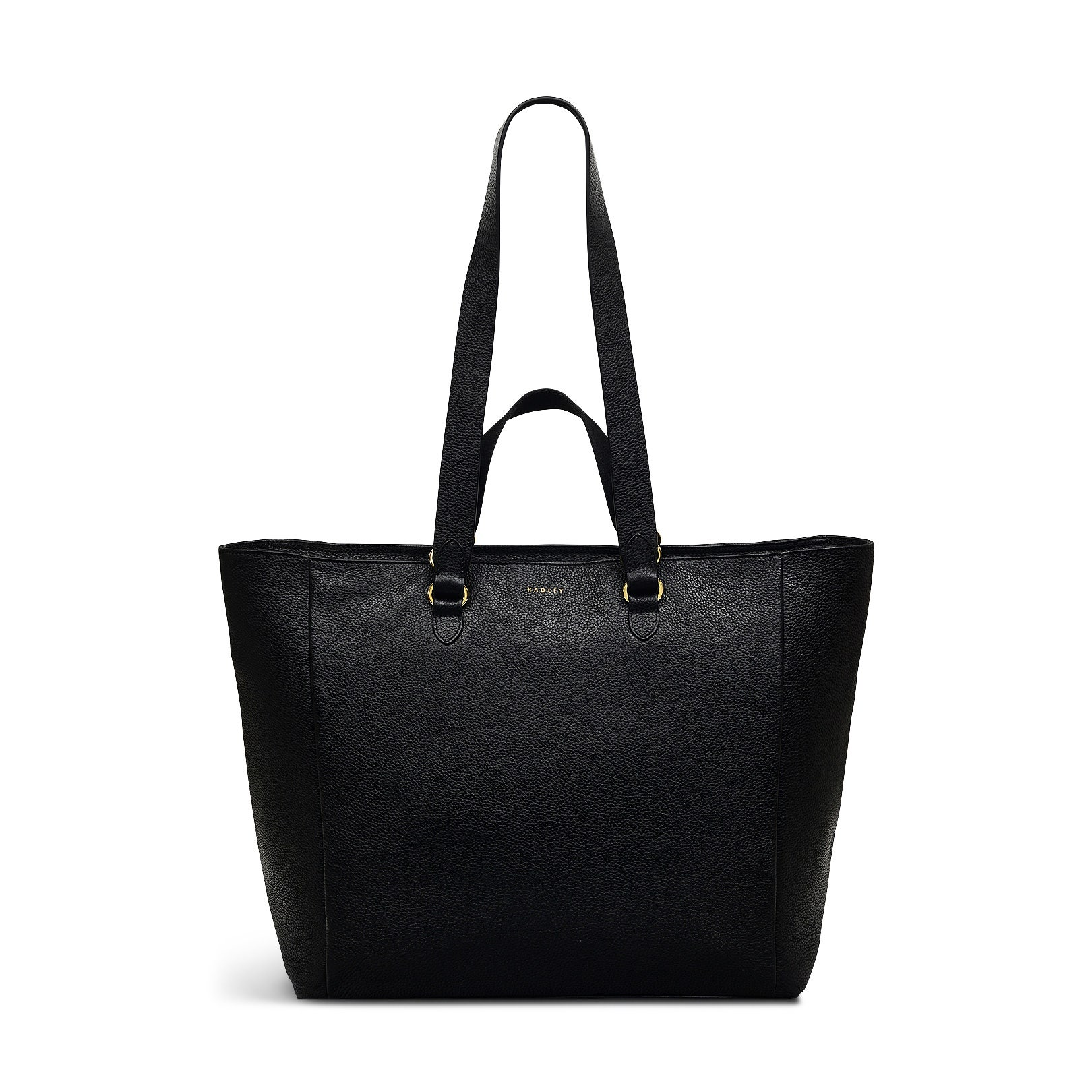 Radley London Womens Leather Greenhill Lane Large Ziptop Tote - Black