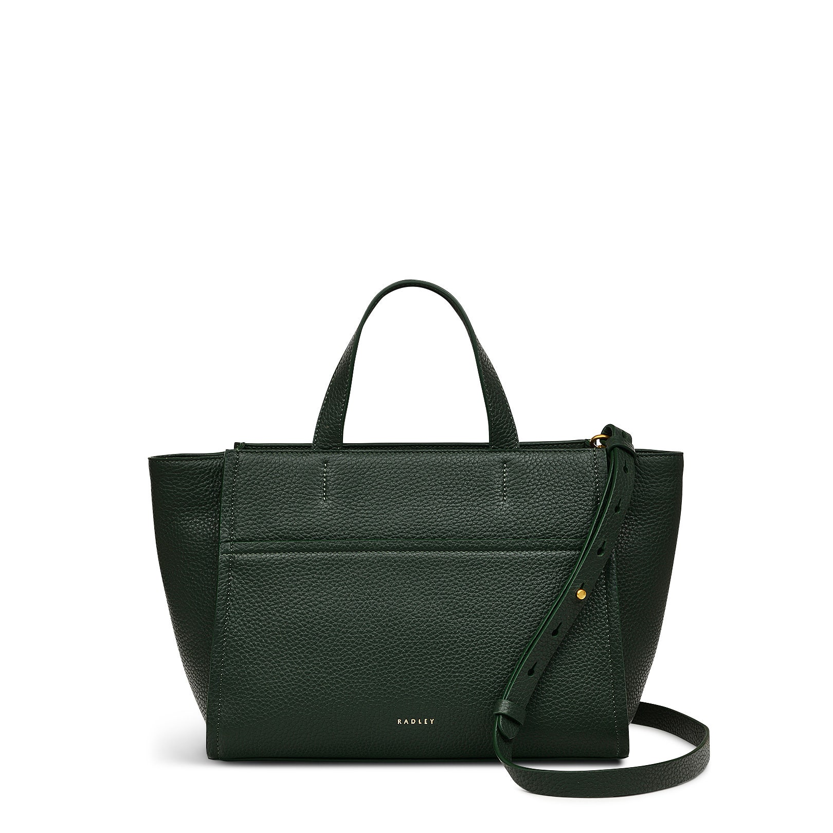 Radley London Womens Leather Oak Street Medium Ziptop Grab - Green Medium In Green