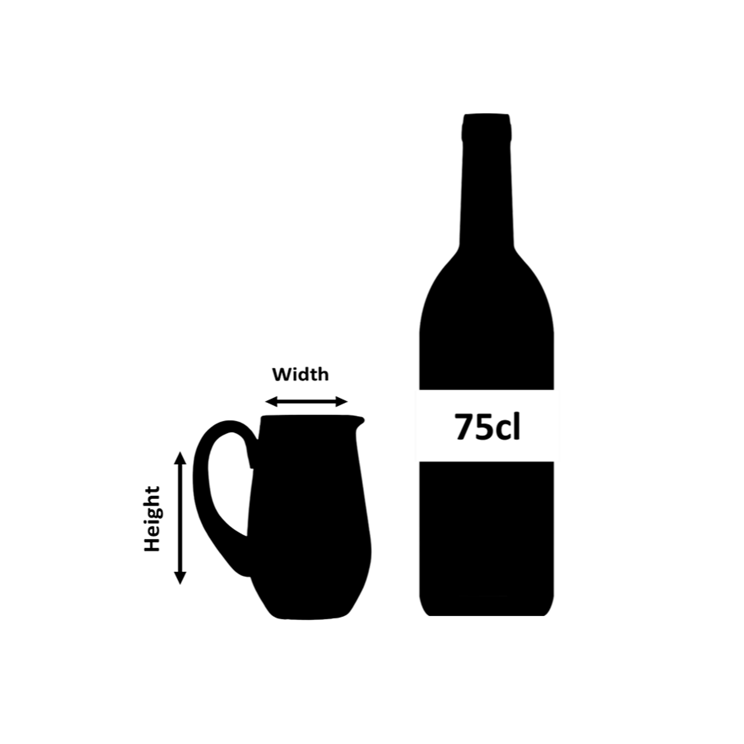 Spey® Glass Water Jug 30 cl | Spey R Glass Water