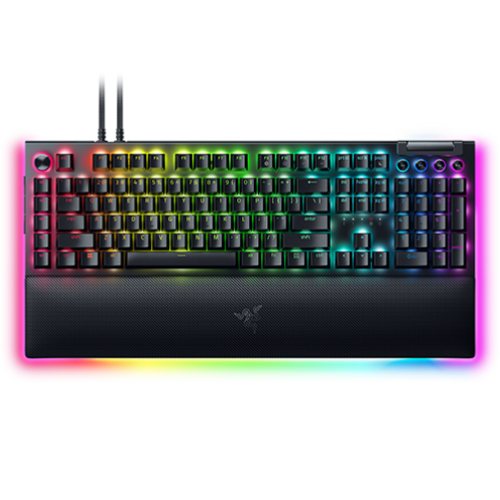 Razer BlackWidow V4 Pro - Mechanical Gaming Keyboard (Green Switch)