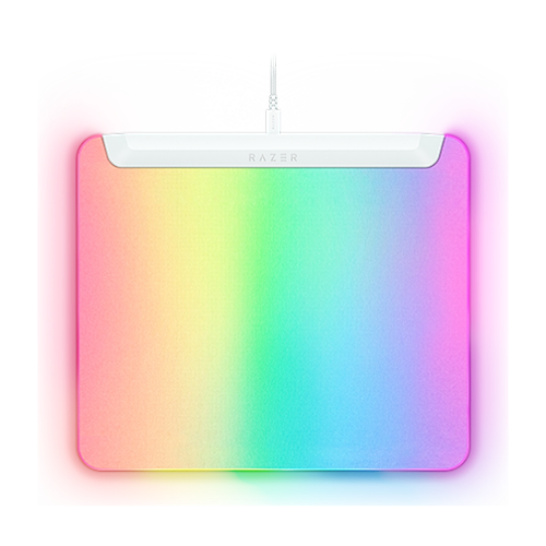 Razer Firefly V2 Pro - Multi-zone Chroma Gaming Mouse Mat - White Edition - FRML Packaging
