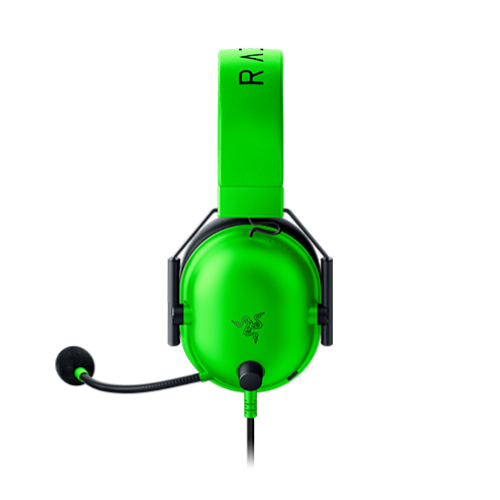 Razer BlackShark V2 X - Multi-platform Wired Esports Headset - TriForce 50mm Drivers - HyperClear Cardioid Mic- Advanced passive noise cancellation- Green