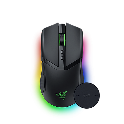 Razer Cobra Pro + Wireless Charging Puck Bundle