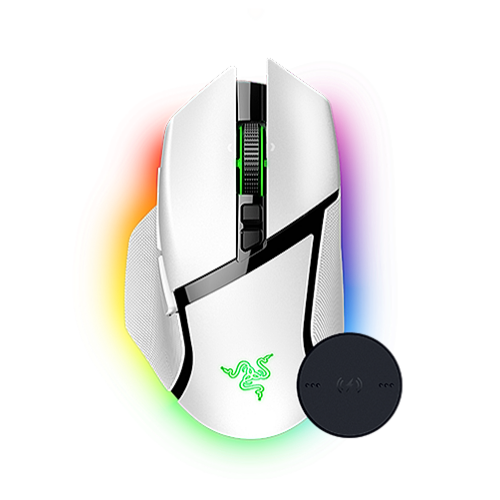 Razer Basilisk V3 Pro + Wireless Charging Puck Bundle