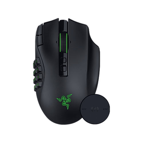 Razer Naga V3 Pro + Wireless Charging Puck Bundle