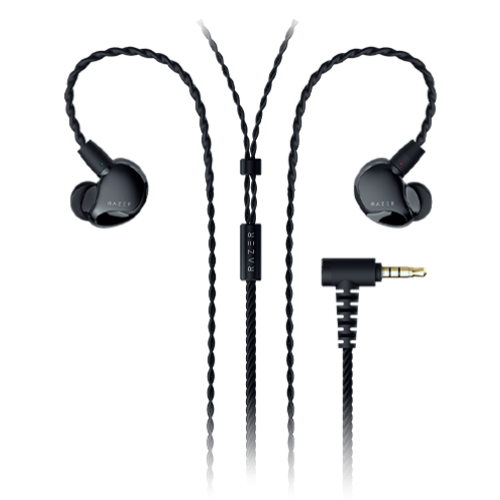 Razer Moray - Ergonomic In-ear Monitor for All-day Streaming - Hybrid Dual-driver Acoustic Design - Ergonomic Low-profile Shape - Superior Passive Noise Isolation