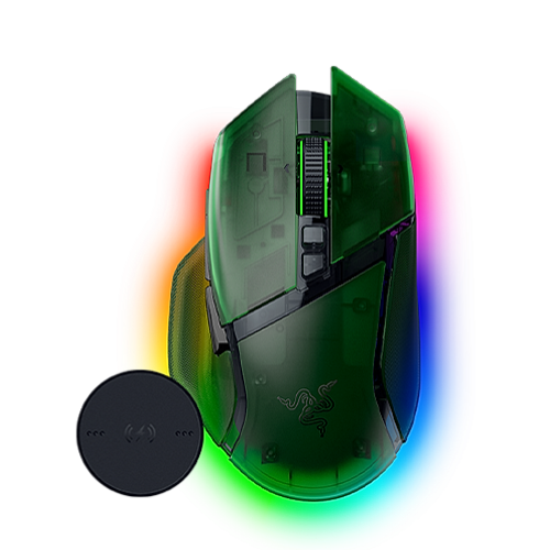 Razer Basilisk V3 Pro 35K + Wireless Charging Puck Bundle