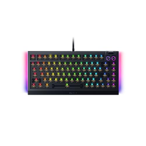 Razer BlackWidow V4 75% Barebones - US - Schwarz
